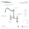 Kingston Brass KS1171PX Heritage Bridge Kitchen Faucet, Polished Chrome KS1171PX - alternate 2